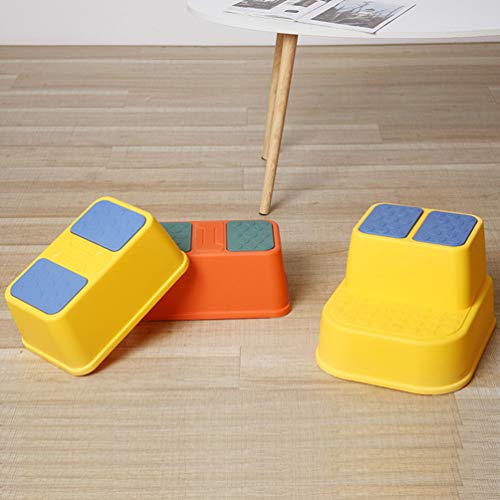 Banquinho de degrau infantil antiderrapante para treinamento do vaso sanitário para banheiro, cozinh