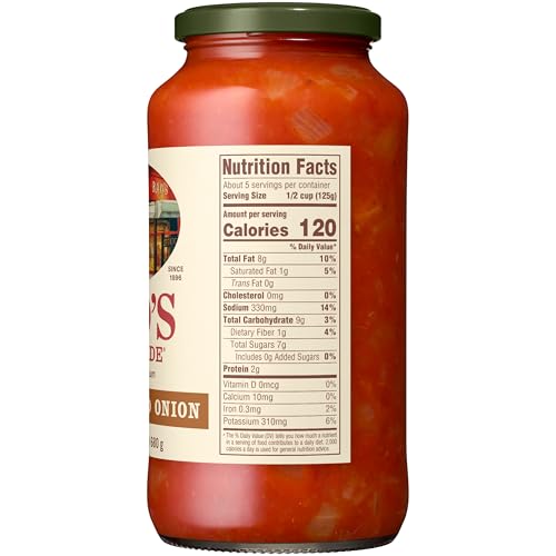 Image of Rao's Homemade Caramelized Onion Sauce Made with Italian Tomatoes, 24 oz