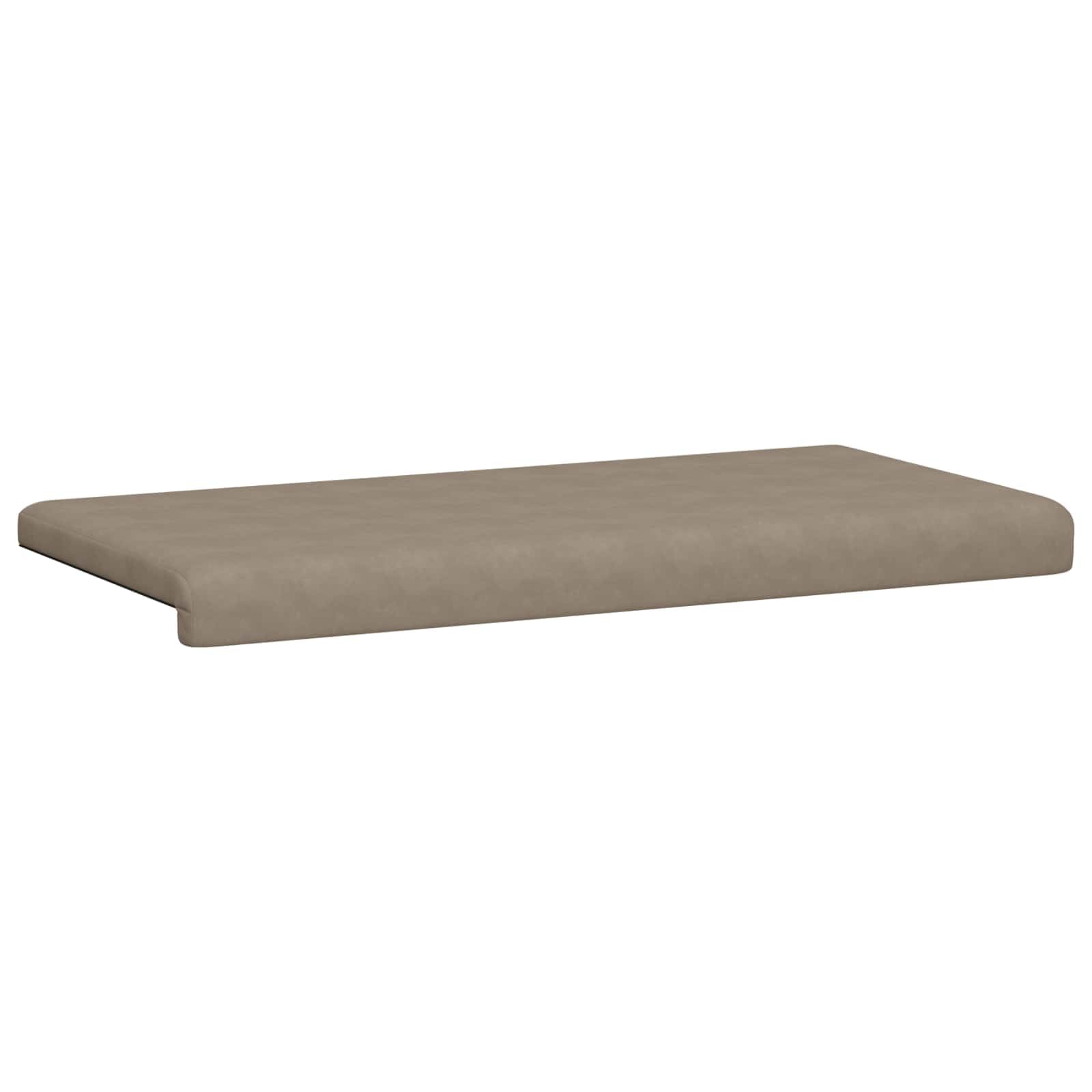 Cuscino per Panchina Microfibra Tortora 35 cm
