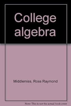 Hardcover College Algebra Book