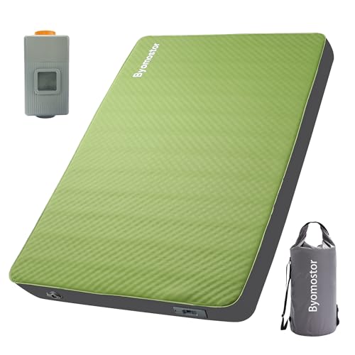 Byomostor 4' Ultra-Thick Foam & Air Camping Mattress with...