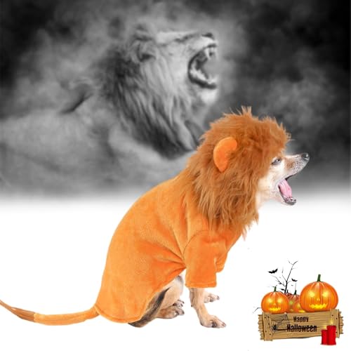 Nacoco SZBSZ24 Dog Halloween Lion Costume thumb #5
