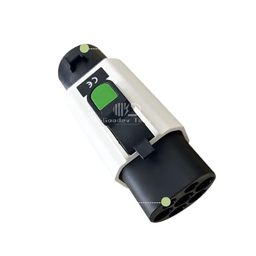 EV �[�d��A�_�v�^�[ 32A �^�C�v 1 J1772 ���� GBT GB/T �d�C�����Ԏԗ��[�d��[�d�R�l�N�^(Type 1 to GBT White)