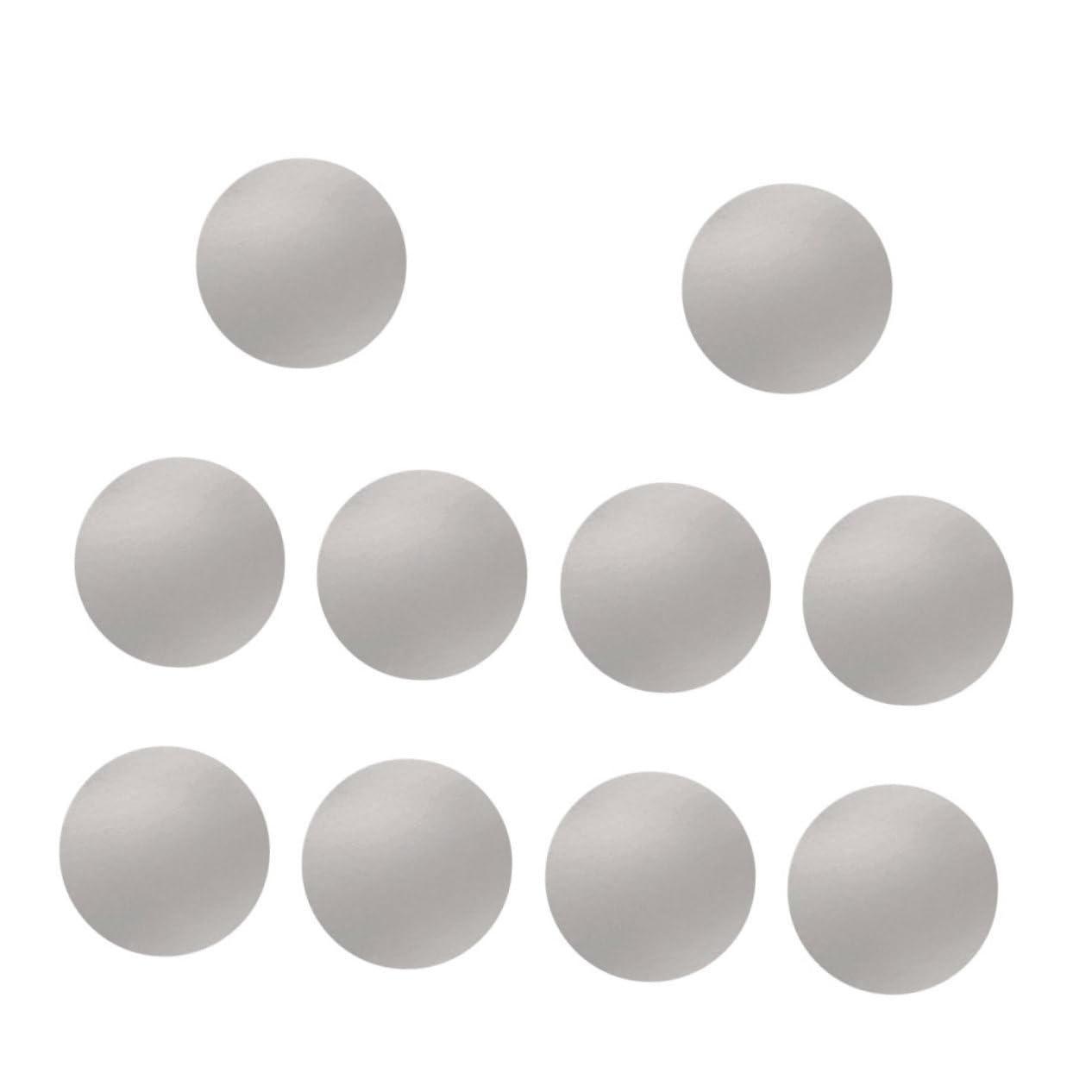 BRIGHTFUFU 10Pcs Round Cake Board Greaseproof Circle Cardboard Base for Mousse and Cupcake Baking Paper Circle Base for Cake Decorating and Display