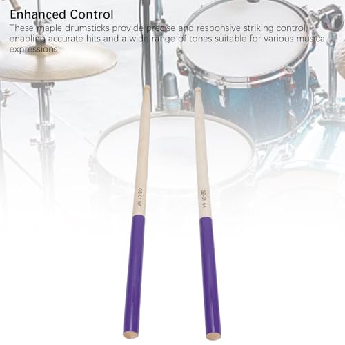 Baquetas de reemplazo de madera de arce Drum Stick 5A, adecuadas para bateristas profesionales y principiantes miniatura 5