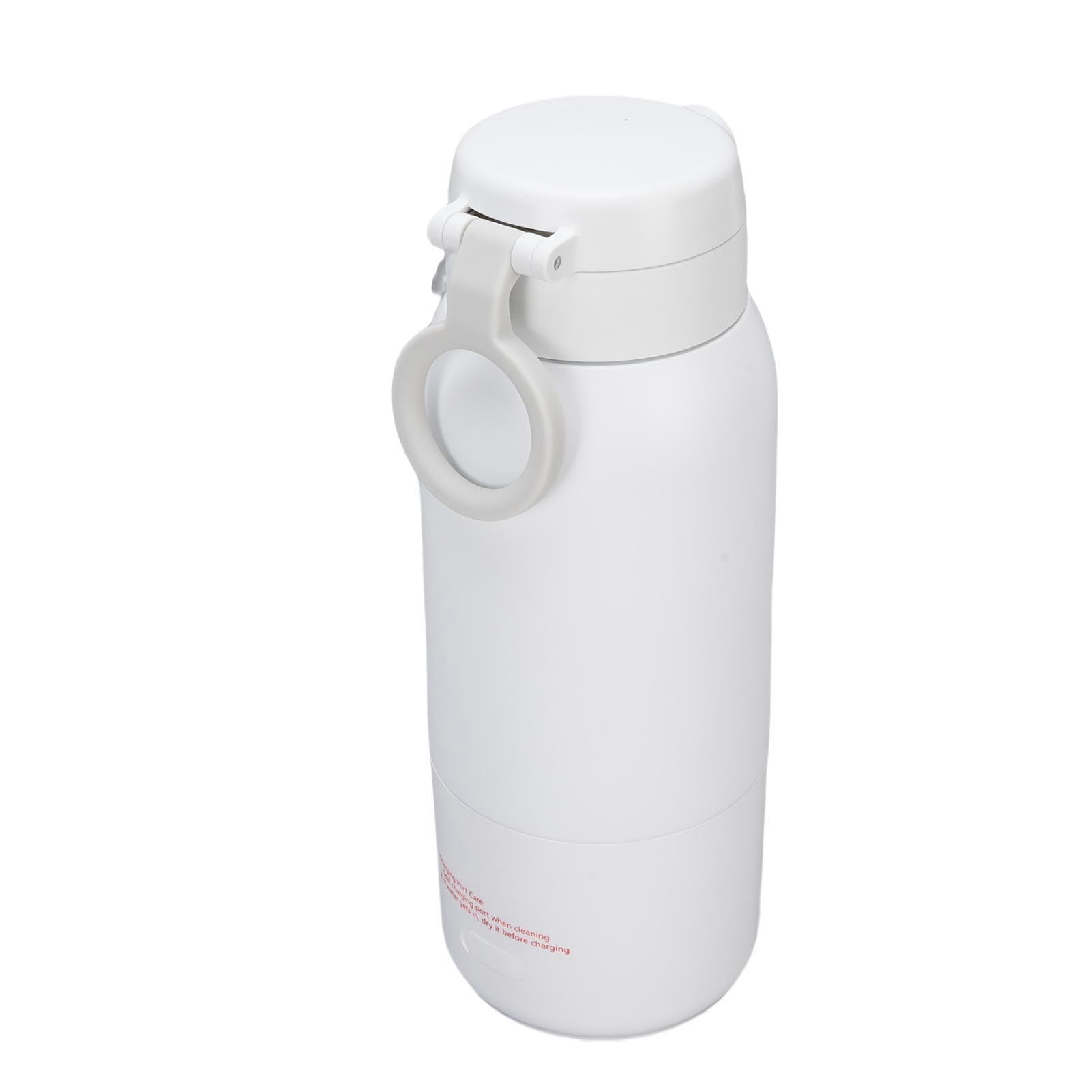 Topiky Hervidor Eléctrico de Viaje Inalámbrico, Calentador de Agua USB Portátil de Acero Inoxidable 316 de 500ml para café, té, Leche, Calentamiento Rápido, Hervidor Pequeño Recargable