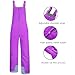VOGFFR Snow Pants Women,Snow Bibs Women Insulated Waterproof Bib Overalls Snowboarding Winter Athletic Pants Windproof Warm Ski Overalls Purple