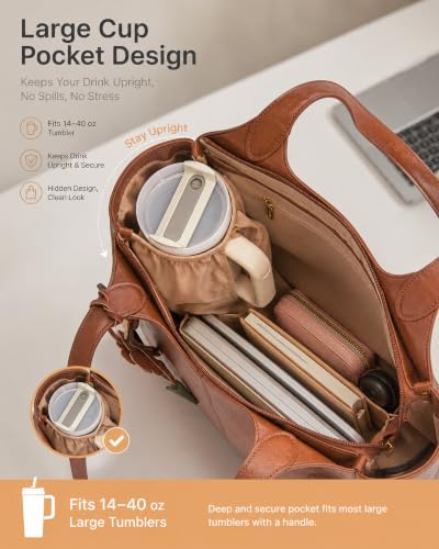 LOVEVOOK Floral Charm Tote Bag
