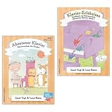 Abenteuer Klavier, Erlebnisse (1. Hauptband) und Spielbuch 1 zur Schule Klavier-Erlebnisse mit Audio-Download von Janet Vogt / Leon Bates ISBN 9783909415373 9783909415267 (Starterset)