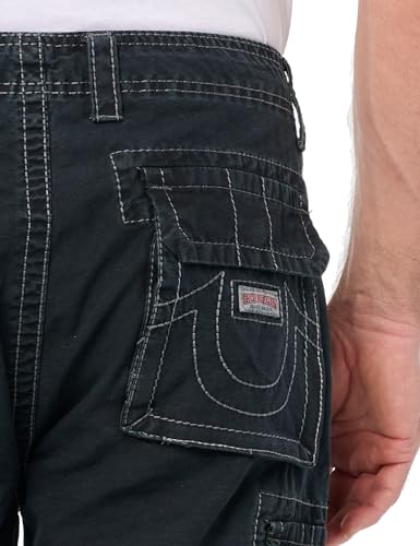 True Religion Men's Non Denim Big T Cargo Jogger4