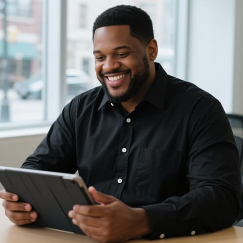 Oxford Dress Shirts for Men Big and Tall (Size XXL-6XLT) Button Down Long Sleeve Collared Shirts4