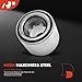 A-Premium 2 x Rear Wheel Bearing Compatible with Subaru Forester 1998-2008, Impreza 1993-2007, Legacy 1990-1999, Saab 9-2X 2005-2006, AWD Only