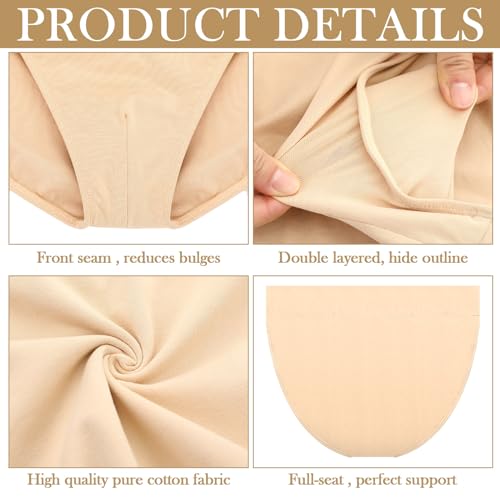 2 Pcs Men's Full Seat Dance Belt Elastic Dance Underwear for Men Brief for Male Ballet Cosplay3