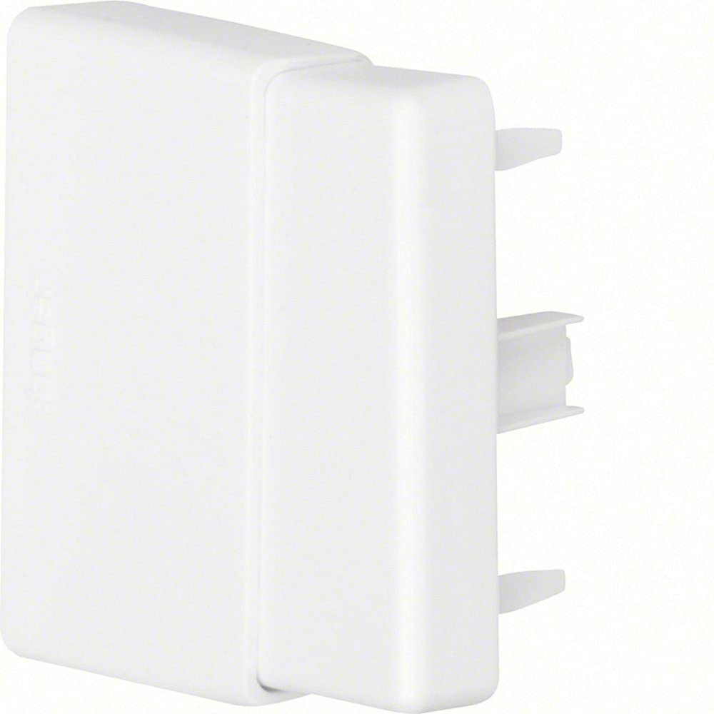 Embout Blanc pour goulotte TEHALIT accessoire finition gaine 6.3x4.5