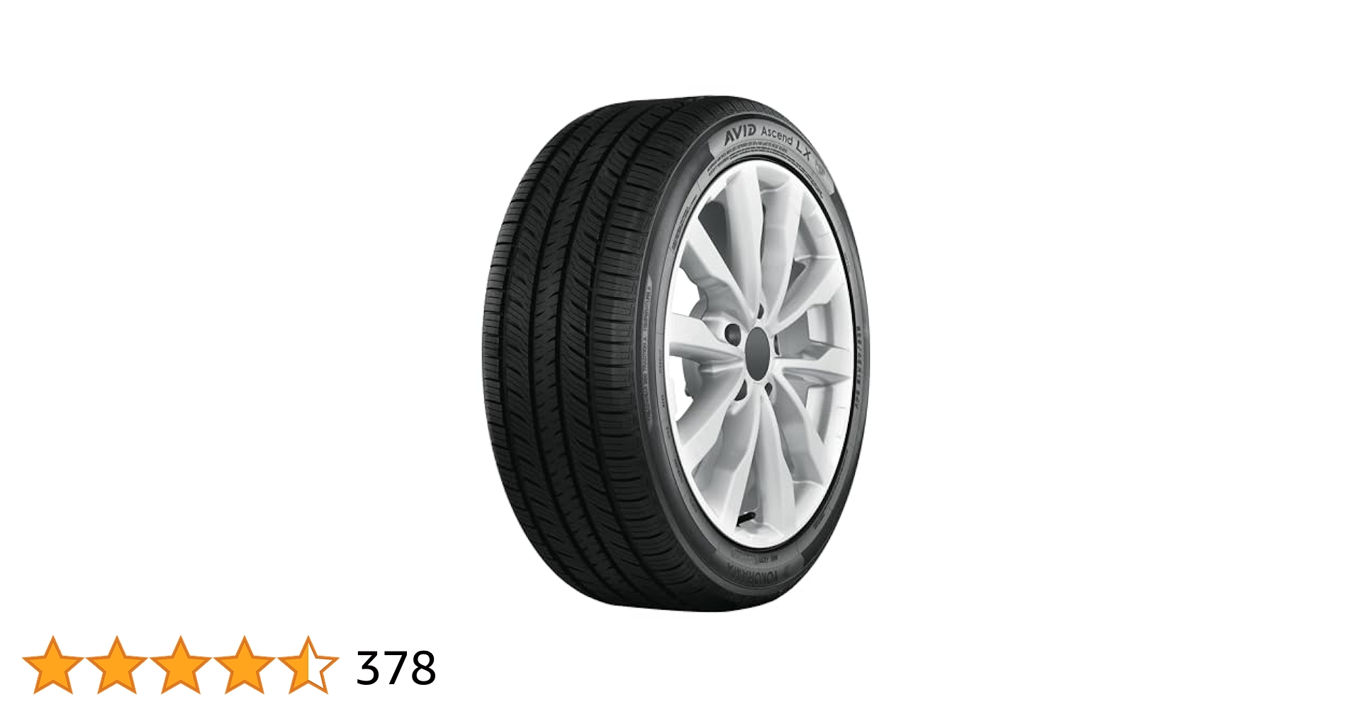 Amazon.com: Yokohama Avid Ascend LX 215/55R17 94V : Automotive