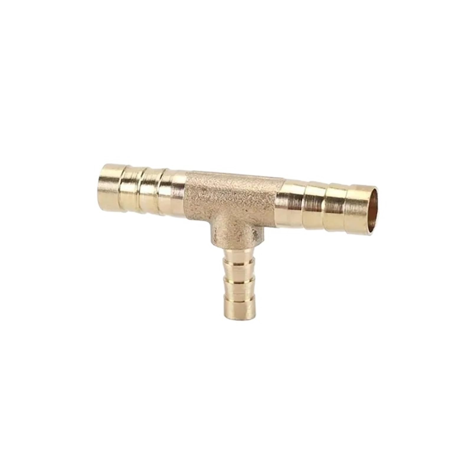 Zgposqkzsc One Color Hose 6-8-6Mm Tee Type Reducing Brass Barbed Pipe Fitting Reducer Coupler Connector