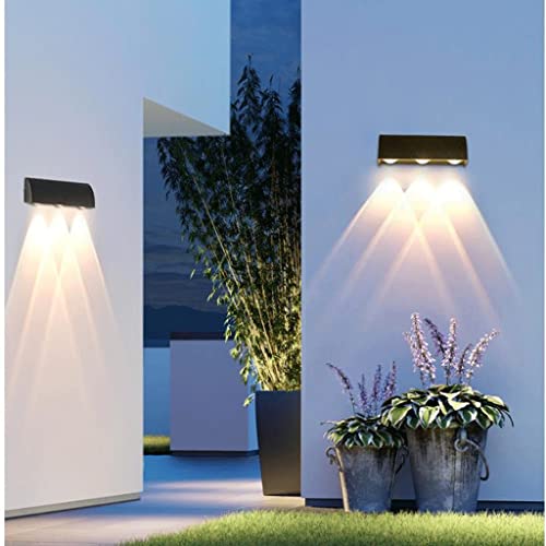 Lampe murale extérieure LED double tête éclairage étanche pour cour - 7