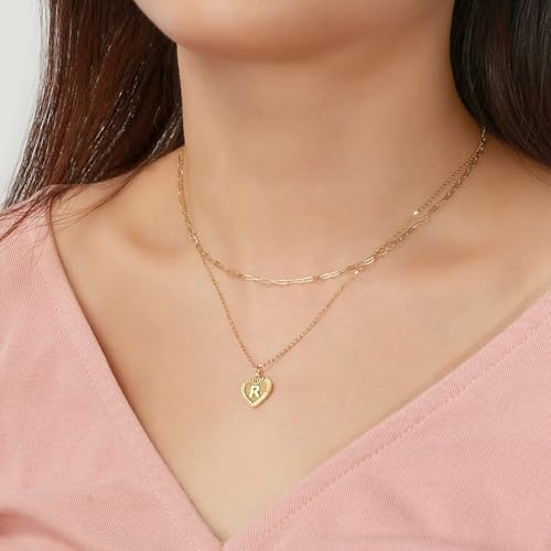 Collier lettre AZ pendentif câble parfait pour vos soirées et fêtes