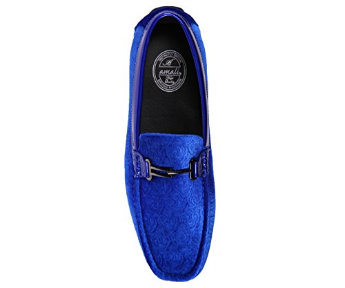 Amali The Original Men's Velvet Loafer Smoking Slippers in Paisley and Solid Designs Styles Roberto Piero3