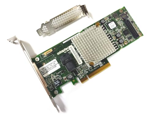 Adaptec 2277600-R RAID 8405 Single - 12Gb/s SAS - PCI Express 3.0 x8 - Plug-in Card - RAID Supported - 0, 1, 10, 1E, 5, 6, 50, 60 RAID Level - 4 Total SAS Port(s) - 4 SAS Port(s) Internal