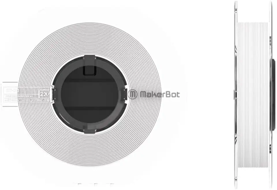 Makerbot SR-30 Support Filament Spool for Method X 3D Printer (0.45kg/1lb)