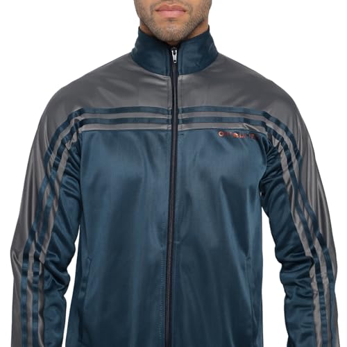 Image of OFF LIMITS Men's Polyester Elan Track Suit (Teal Medium)
