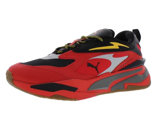 PUMA Mens Rs-Fast Flames Lace Up Sneakers Shoes Casual - Red