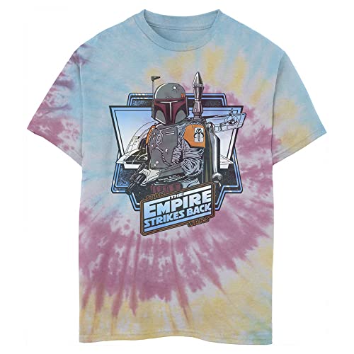 T-shirt Star Wars coloré manches courtes motif The Fett Boys en coton