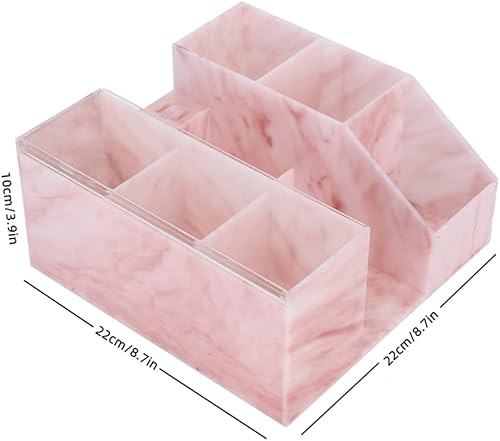 Miniatura 4 de Organizador de maquillaje acrílico de gran capacidad, suministros de extensión de belleza para injertos, exhibición de almacenamiento de pestañas,