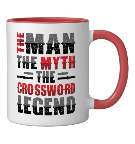 Taza de cerámica Crossword Puzzle Legend 11oz miniatura 2