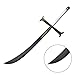 Sword Valley Hawk-Eye Dracule Mihawk Sword - with Shoulder Strap, Can be Carried with You - Steel Blade, 127 Cm/50