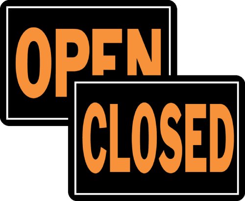 Hy-Ko Aluminum Signs, 14” x 9.5”, Durable Long-Lasting Contrasting Metal Signs for Outdoor Use for Businesses, Property, Clear & Easy to Read Informational Display
