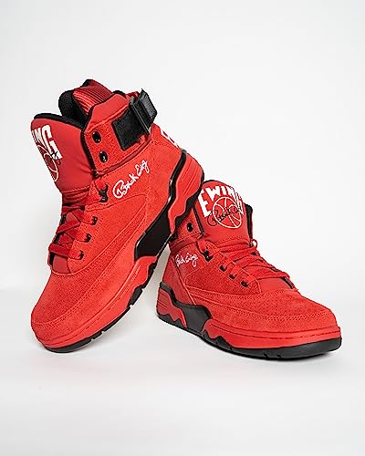 Ewing Patrick Athletics 33 HI OG Red Suede/White/Black 1EW90013-6014