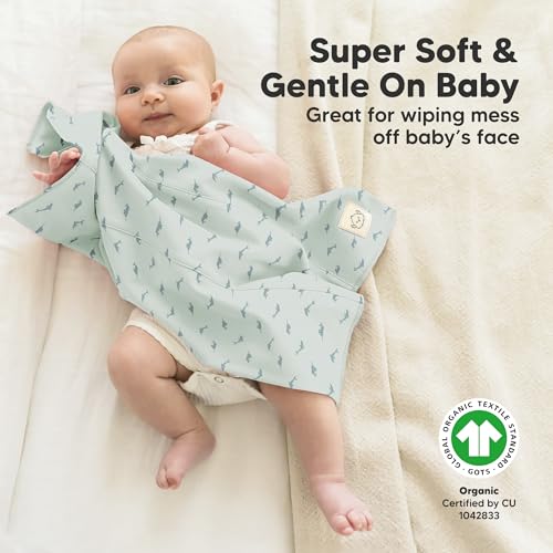 KeaBabies 6-Pack Baby Burp Cloths for Boys and Girls and 8-Pack Baby Bandana Bibs - Large Burping Cloths for Infant - Bandana Drool Bib for Toddler, Boys, Girls, Super Absorbent4