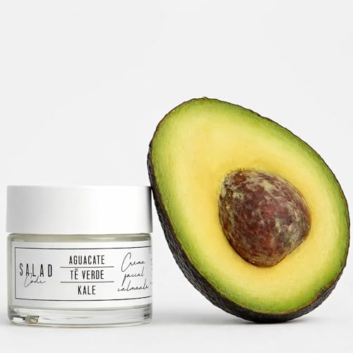 SALAD CODE crema hidratante facial mujer antiarrugas con Green Active Plant™ y Superfoods – Crema Facial Hidratante Piel Mixta, Grasa, Seca y Atópica – crema facial calmante Anti Rojeces y Rosacea