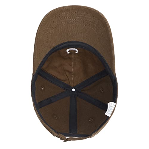 Zando Unisex Smiley Face Baseball Cap Women Embroidered Baseball Hat For Women Trucker Hat Adjustable Dad Hat Golf Running Hats For Women Men Cotton Baseball Caps For Women Sun Preppy Hat Brown Hat #TOP5