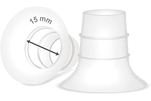 Elvie Nipple Cushion Size 15mm: Compatible with Elvie Single/Double, Elvie Stride, Medela PersonalFit Flex Shield