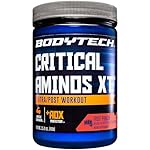 BODYTECH Critical Aminos XT - Intra/Post Workout Amino Acid Formula - Supports Recovery, Endurance & Performance - Fruit Punch (15.9 oz, 45 Servings)