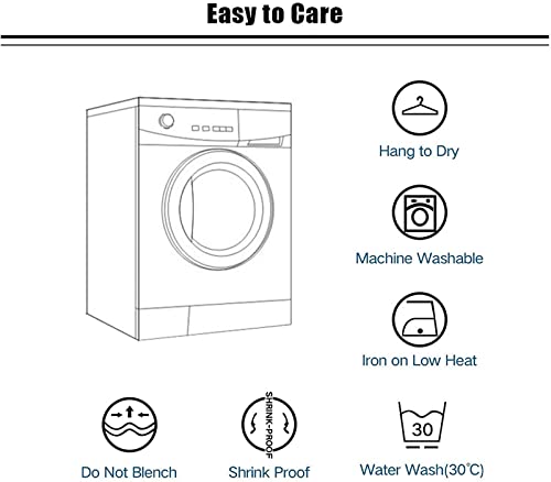 Qiden Nightstand Cover, Rectangle Bedside Tablecloth With Pockets And Tassel, Cotton Linen Waterproof Small Tablecloth Tv Cabinet Washer Dryer Fridge Top Dust Cover-D-16 X 36 Inch #TOP6