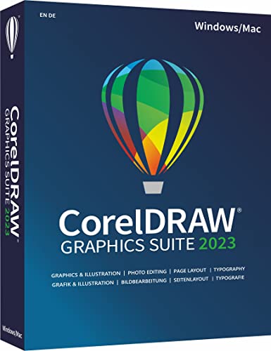 CorelDRAW Graphics Suite 2023 inkl. Vision FX 2.0 KI-Plug-In, Dauerlizenz, Postzustellung