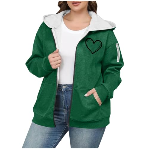Veste d'hiver doublée polaire femme : sweat à capuche thermique zippé très chaud