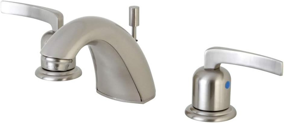 Kingston Brass FB8958EFL Centurion Widespread Bathroom Faucet, Brushed Nickel