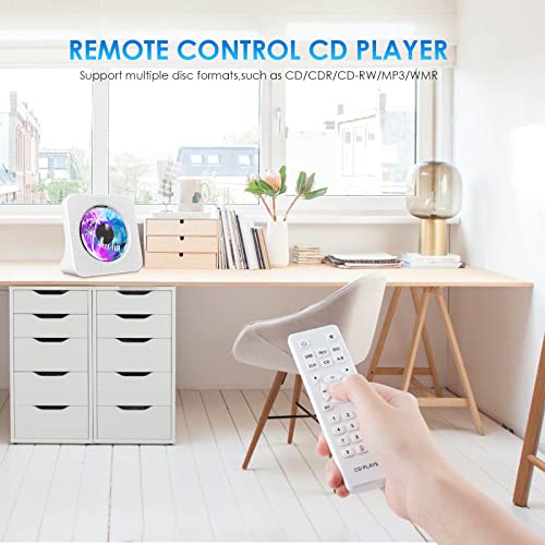 Image of Gueray Portable CD Player with Bluetooth, Desktop CD Music Players for Home Built-in Double HiFi Sound Speakers, Support AUX&USB FM Radio Cool Men's Christmas Birthday Gifts,Gifts for Music Lovers