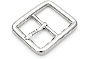 CRAFTMEMORE 4Pcs Silver Buckle Set