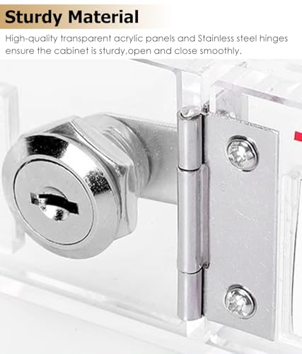 Casillero para celular de acrílico organizador de pared con llaves 8