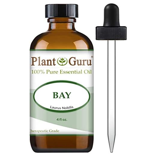 Bay Essential Oil 4 oz Laurus nobilis 100% Pure Undiluted Therapeutic Grade.