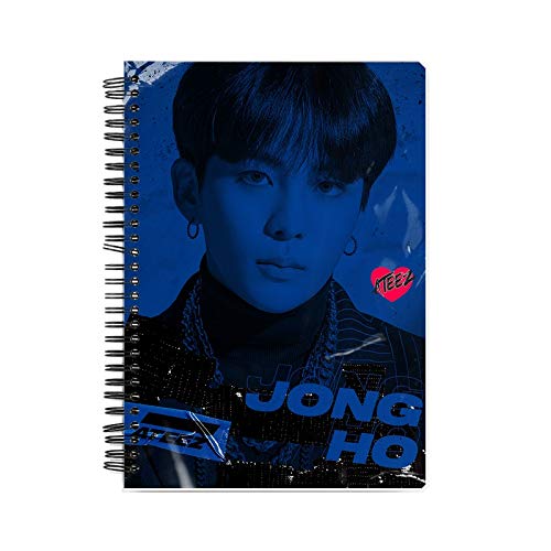 Adullam Ateez Kpop Notebook A5 Size (5.8 x 8.3 inches) | Waves | Ateez Notebook | Ateez