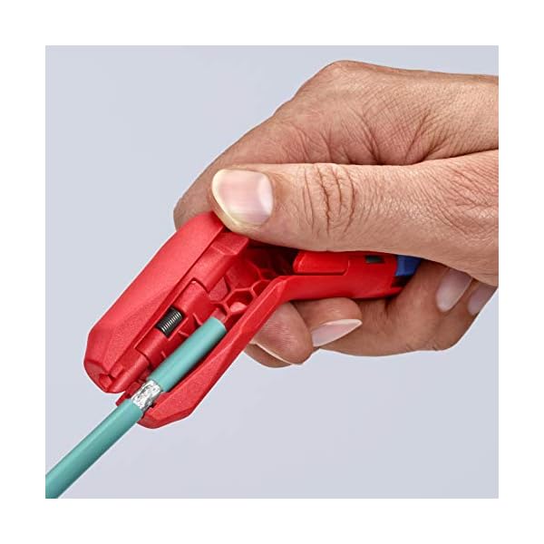 Knipex ErgoStrip (135 mm) 16 95 01 SB (Produkt auf SB-Karte/im Blister) & Electronic Super Knips (125 mm) 78 61 125 – Bild 7