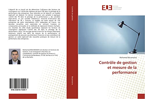 livre Controle de gestion et mesure de la performance