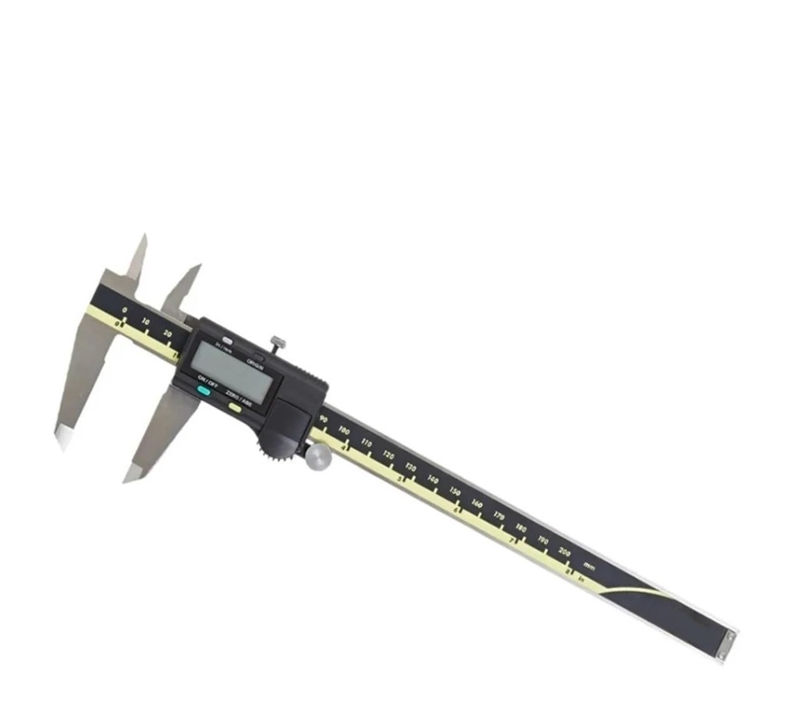 Suwmiarka 200 mm 500-197-20 LCD cyfrowy noniusz suwmiarka 20 cm elektroniczny pomiar suwmiarka cyfrowa ze stali nierdzewnej (300 mm 500-193-20)